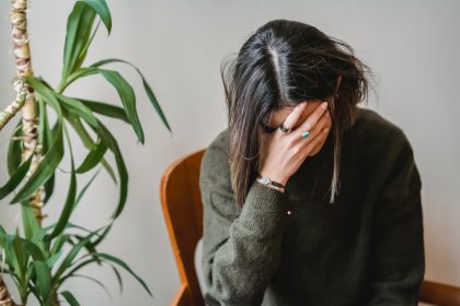 upset woman